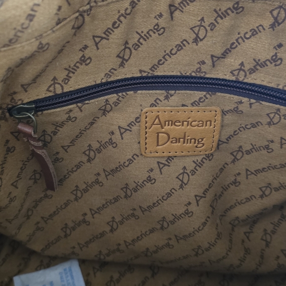 Brown Leather & Cowhide Tote Bag - Picture 5 of 8